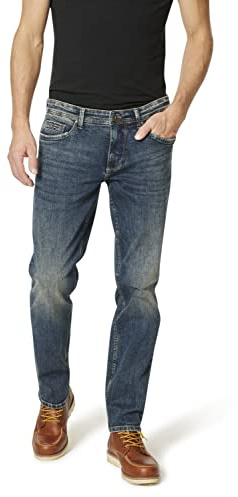 HERO BY JOHN MEDOOX Baxter Denim Herren 5-Pocket-Jeans Relaxed Fit Denim/Jeans clean wash konisch lang