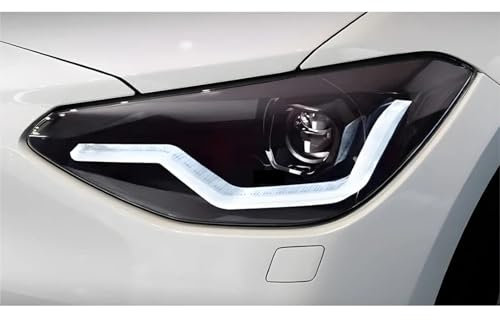 Autoscheinwerfer-Baugruppe, kompatibel mit BMW 1er F20 118i 120i 125i 128i 130i 2012–2015, Upgrade-LED-Projektorlinsen-Zubehör(For Xenon User)