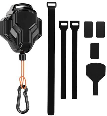 Bike Tow for Kids 8.2Ft Auto-Retractable, Parent-Child Pull Traction Strap, Connector Belt for Trail Path Park Group Cycling Daily Exercise Recreational Outdoor Family Activities