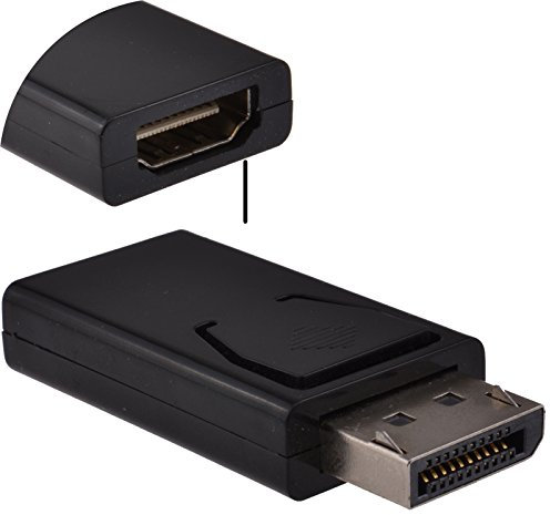 kenable DisplayPort Male Plug to HDMI Socket Converter Adapter