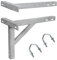 Loops 12 T & K Galvanized Wall Mounting Bracket - Heavy Duty