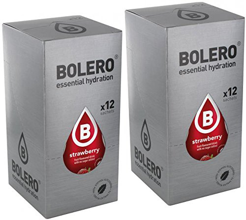 Bolero Drinks Strawberry 24 X 9G , 9 G (24Er Pack)