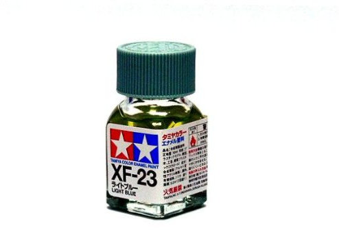 RCECHO Tamiya Model Color Enamel Paint XF-23 Light Blue Net 10ml 80323 Full Version Apps Edition