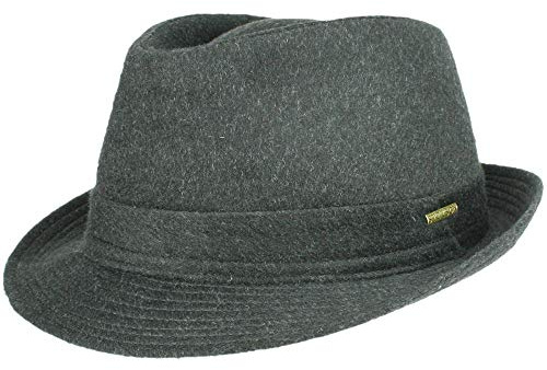 Stetson Benavides Trilbyhut aus Wolle mit Teflon® - Anthrazit (3) - 55 cm