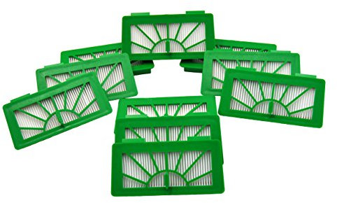 FSProdukte 10 Hepa - Filter geeignet für Vorwerk Saugroboter VR 100 VR100 NEATO XV11 o. XV12 o. XV15 o. XV21 o. XV25