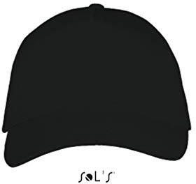 SOL´S Five Panels Cap Long Beach, One Size, Black