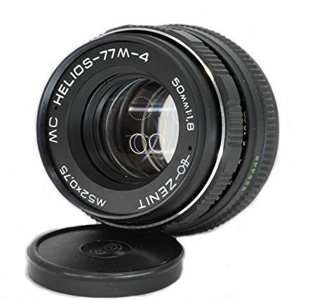 Helios 77 para 50 mm f1.8 ruso Vintage lente para Canon EOS