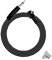 FOMITO Flash Sync Cable 3m - 3.5mm Plug to Male PC Studio Strobe Trigger Camera Lighting for Godox Neewer Nicefoto Jinbei Yongnuo