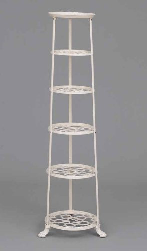 Victor 6-Tier Pan Stand in Champagne Cast Iron