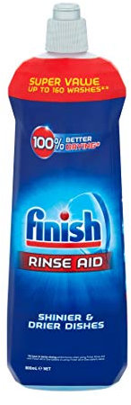 Liquide de rinçage Finish Shine and Protect Lemon Sparkle, 800 ml