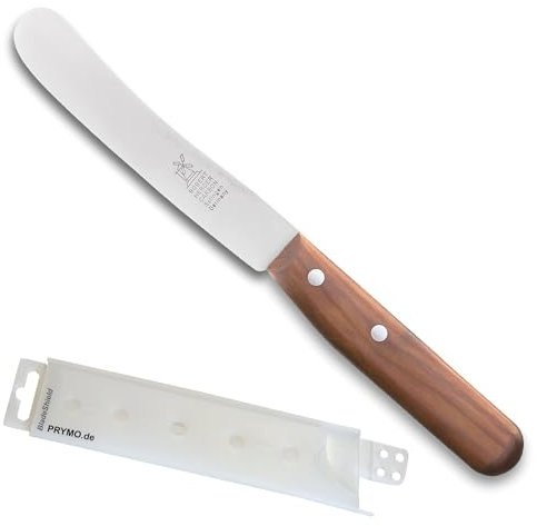 Windmühlen Buckels Frühstücksmesser Carbonstahl Kirsche 11,8 cm inkl. PRYMO.de® Klingenschutz