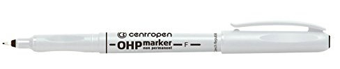 Folienschreiber Folienstift Folienmaler nonpermanent - F - schwarz 0,6mm