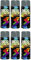 Deco Color 6er Sparpack DC Lackspray glänzend 400ml nach RAL freie Farbauswahl (6 Dosen in mausgrau glanz RAL 7005)