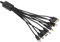 10 in 1 Multifunktionales Ladekabel für viele Adapter Kompatibel mit Samsung LG Huawei ZTE und Sony Ericsson Nokia PSP, USB Ladekabel Fit Handy (1 Stück)