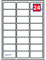 24 Labels per A4 Sheet, 100 Sheets 2400 Labels Total, Self Adhesive Address Mailing Printer –Compatible with Inkjet and Laser Printers – Printable Sticky Sheet