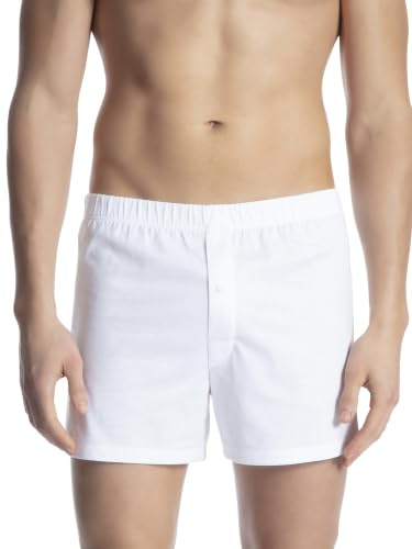 CALIDA Cotton Code Boxershorts Herren | mit stoffbezogenem Gummizugbund und Eingriff