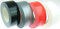 iapyx 4 Rollen Klebeband Gewebeband 50 m x 48 mm je 1x Schwarz + Weiss + Silber + Rot - Panzerband Steinband Gaffa Tape Reparaturband (4 Rollen)