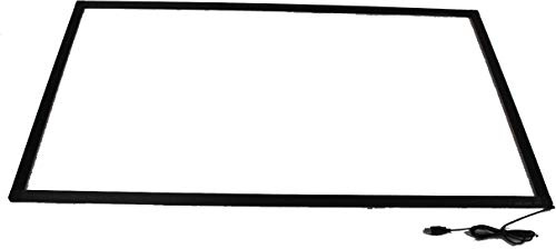 IR-Touch-Rahmen, 32 bis 98 Zoll, echte 10 Touch-Punkte, Infrarot-Touchpanel, Touchscreen-Overlay-Kit (49 Zoll)