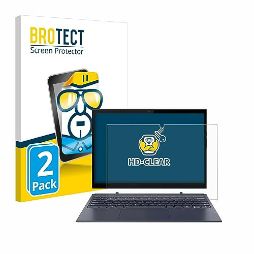 BROTECT (2 Stück Schutzfolie für Lenovo Yoga Duet 7 Displayschutz Folie Made in Germany, Ultra-Klar