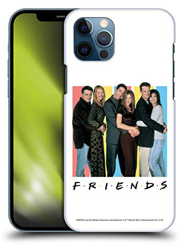 Head Case Designs Offizielle Zugelassen Friends TV Show Cast Logos Harte Rueckseiten Handyhülle Hülle Huelle kompatibel mit Apple iPhone 12 / iPhone 12 Pro