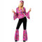 Morph 70er Jahre Outfit Damen, Hippie Kostüm Damen, Schlagermove Outfit, Schlagermove Kostüm, 60er 70er Jahre, Fasching, Karneval - M