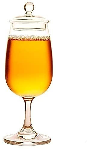 HSFS beer mug glass 220ml Whisky Tasting Cup Glass Whiskey Brandy Snifter Wine Goblet Lead-free Crystal Red Wine Glass Tasting Cup With Lid beer mug glass (Color : 220ml)