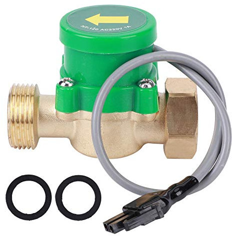 Bomba de Agua, HT-120 220v 3/4 Roscado 60W Bomba de Agua Sensor de Flujo Presión Electrónica Interruptor de Control Automático para Ducha Calentador Solar de baja Presión de Agua Circulación de Agua