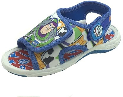 Disney Toy Story Sandalen für Jungen, Größe 39-47, Buzz Woody, 25 EU