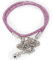 Cintura fucsia elegante donna cinta da ragazza cerimonia matrimonio x per abito vestito sottile regolabile con tubolare stassato slim di moda tendenza primavera estate 2025 Metallo+strass Fuxia