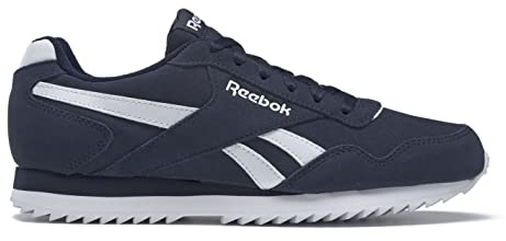 Reebok Mens Glide Ripple Sneaker, Navy White, 10.5 UK