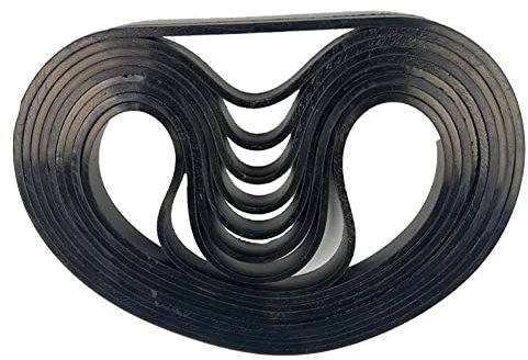 Lot de 2 bandes de scie à ruban en caoutchouc pour le travail du bois, 25,4 cm