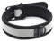 YiQin RWSX Herren Damen Halsband Choker Einstellbar Halskette Gothic Punk Halsbänder mit Metall D-Ring Halsbänder (Grau)
