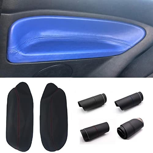 JEZOE Auto- Rückseite, 2-türige Armlehnenverkleidung, Aufkleber, passend für VW Golf 4 MK4 Bora Jetta 1999–2005, nur 3 Türen