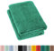 2er Pack Frottier Duschtücher Set 70x140 cm 100% Baumwolle, 2X Duschtuch Smaragd Grün