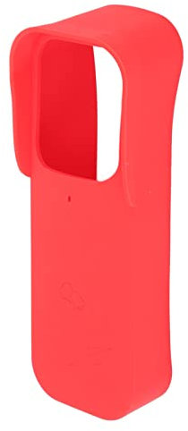 Asixxsix Doorbell Silicone Cover, Ring Video Doorbell Silicone Case, Protective Silicone Cover for Blink A363 Wireless Doorbell Device with Sun Glare, UV and Weather Protection (Red)