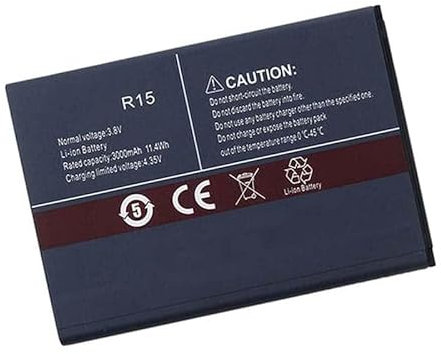 Ukkipower R15 Ersatz 3.8V 3000mAh Akku Kompatibel mit Cubot R15 Smartphone