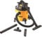 DeWalt DXV20PA Wet and Dry Vacuum Cleaner 240v also converts into a blower - polymer body can withstand the rigors of tough job sites - built-in drain port allows for convenient emptying of liquids