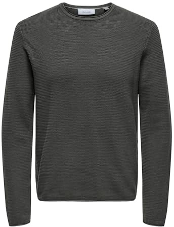 Only & Sons Herren Onseric Reg 12 Struc Crew Knit Strickpullover (1er Pack)