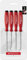 PB Swiss Tools Mini Haken Pick Set PB 8680.CN | 100% Swiss Made | 4-teiliges PickTool Set für Dichtungen bei O-Ring, Bremse, Motor, Getriebe