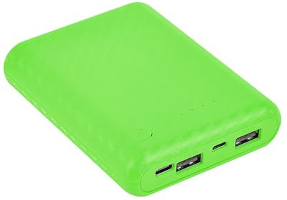 BYUTFA DIY Power Bank Box 4x18650 Batterie Außengehäuseschalen mit Mehreren Farboptionen Batterie Nicht im Lieferumfang enthalten 5V/2,4A USB-Ausgang