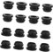 Milisten 50 Pcs Junta De VáLvula De Bypass De Riego: Junta de Sellado de Silicona para Sistemas De JardíN Y CéSped, TapóN De Riego por Goteo, Negro