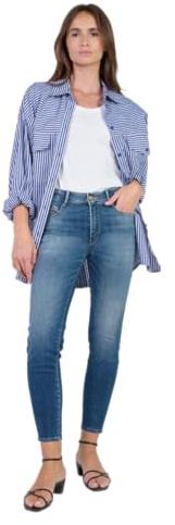 Le Temps des Cerises Push Up Slim Jeans mit hoher Taille, Pulp, 7/8