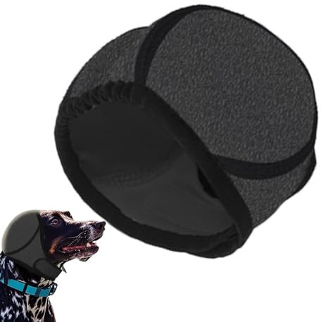 Shaersu Cache-Oreilles pour Chien, Protection Contre Le Bruit, Cache-Oreilles imperméable, antidérapant, réglable pour Le toilettage des Animaux domestiques, Le Bain, Les Feux d'artifice