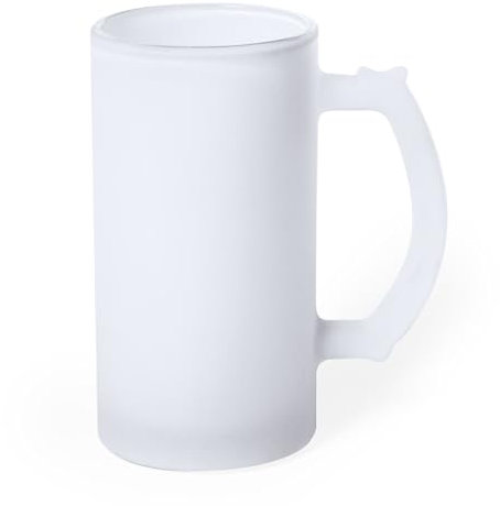 C&P Jarra de cerveza personalizada con Imagen o Inicial + Nombre 500 ML