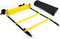 plplaaoo Speed ​​Agility Training Leiter 12 einstellbare Flache Sprossen 6m für Fußballfußball