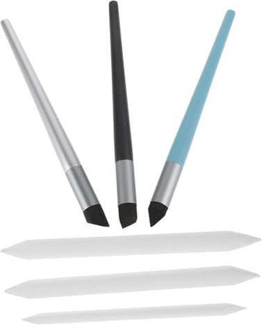 ZUNOXAZ Ensemble De 6 Pinceaux Estompeurs pour Pastels à l'huile Outils De Dessin pour Artistes Tête Souple Mélange Doux Portable pour Croquis Et Peinture Fournitures d'art pour Étudiants