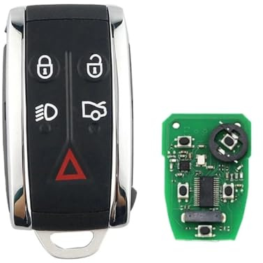 For Jaguar XF XK XFR XKR XJ8 XK8 Smart Remote 433MHz | ID46 PCF7953 Chip Key Fob,FCCID: KR55WK49244 2009 2010 2011 2012 2013