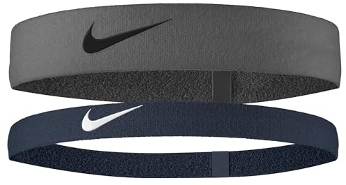 Nike Men's Flex Headband 2-Pack Headbands Running Fitness Training Sports Hairband Set