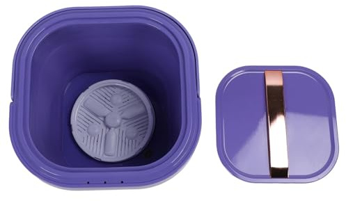 SUNGOOYUE Mini-Faltwaschmaschine, Wiederaufladbar, Tragbare Unterwäsche-Waschmaschine, Effiziente Entwässerungsfunktion, Verbraucht Weniger Wasser und Reinigungsmittel für eine Umweltfreundliche
