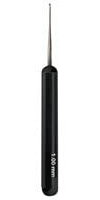 Comair 3012414 Strähnennadel mit Halter, 1.00mm, schwarz
